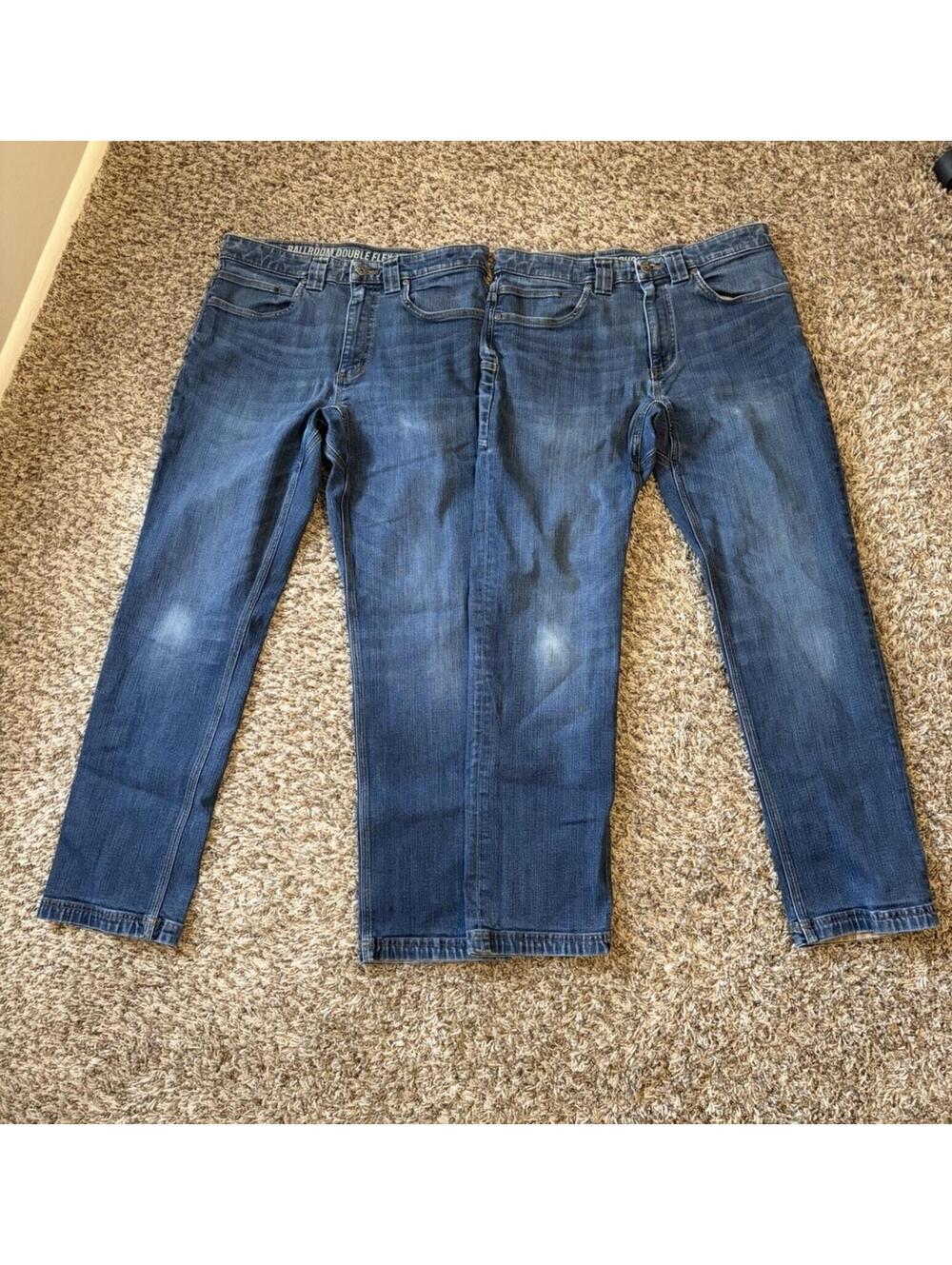 Duluth Trading Co Ballroom Double Flex Jeans Men’s 32x32 Standard Fit - LOT OF 2